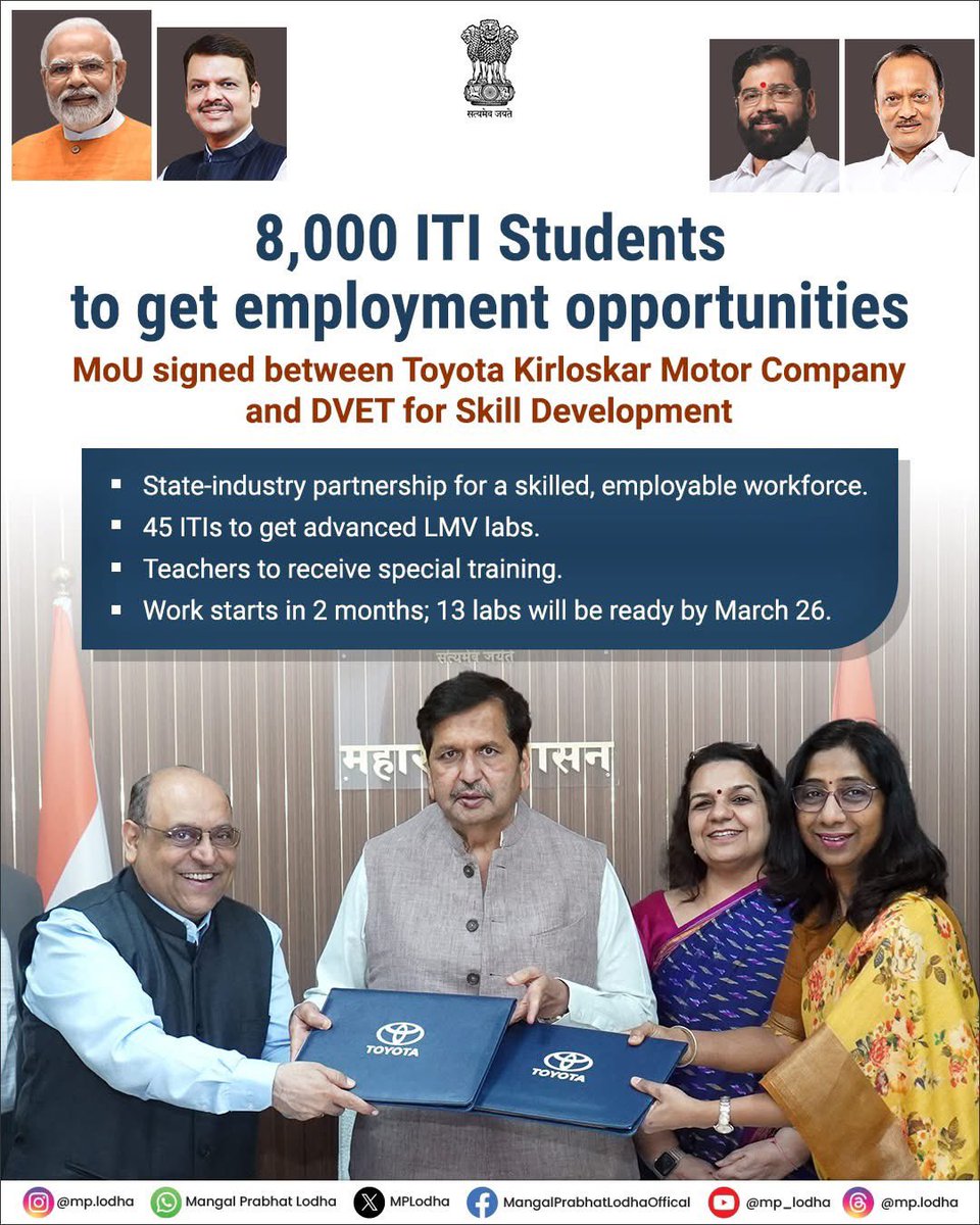 Mangal Prabhat Lodha tweet media