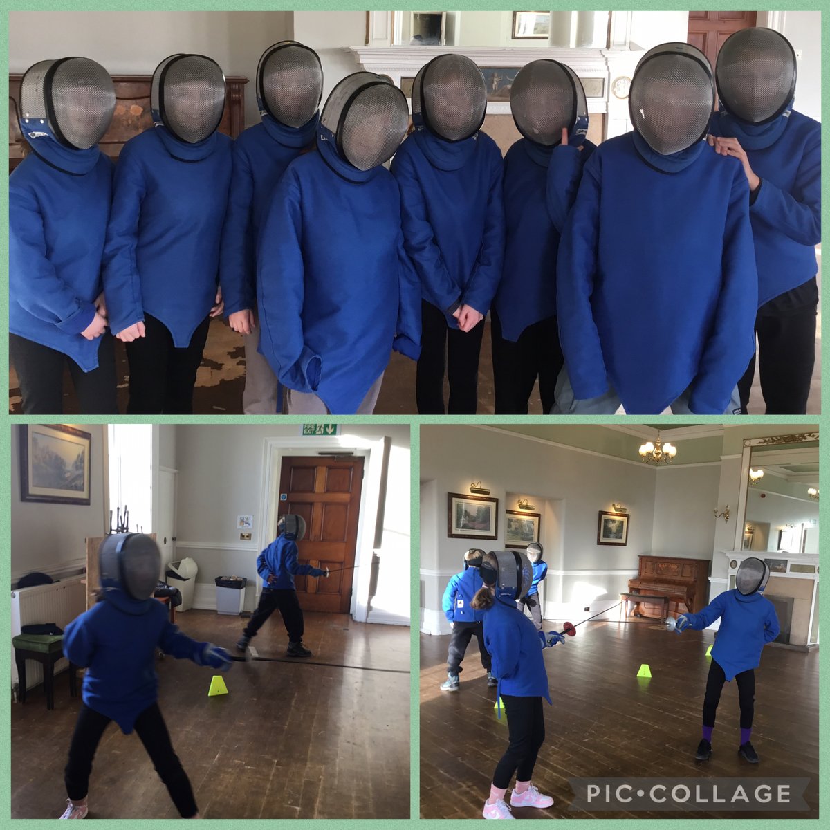 Group Three tried their hand at fencing as well this morning. #enguarde <a href="/ManorAdventure/">Manor Adventure</a>