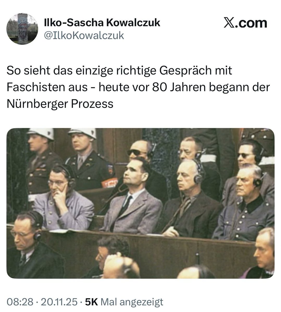 Heute würden dort Linke und Grüne sitzen.