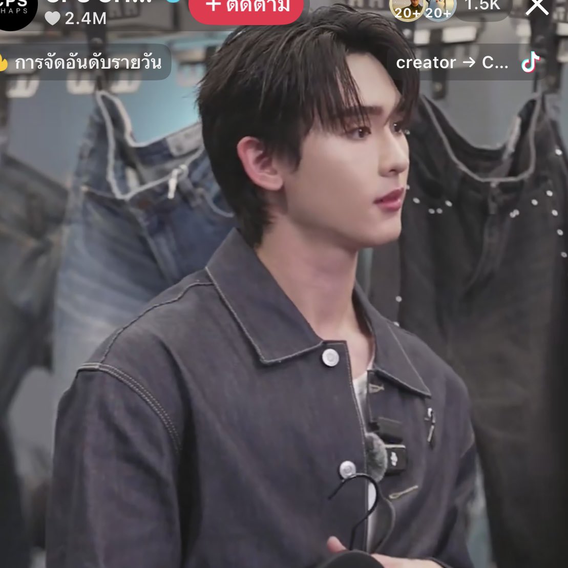 ap_kasib's tweet image. แฟชั่นนิสต้าตัวจริงนิ่นาาา
นอกจากเลือกเสื้อผ้าเก่งแล้ว
ยังเล่นกับใจเก่งดั้วะะะะ 🙂‍↔️

CPSLIVE X BOOK
#CPSDENIMMEETSBOOK