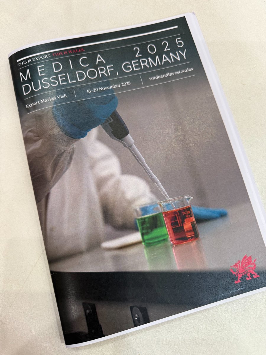 ImspexD's tweet photo. Days 3–4 at #MEDICA wrapped up a strong week. Clear momentum building around breath diagnostics &amp; advanced analytics. Valuable time on the Welsh stand with @TradeWales &amp; great innovators across Wales. Plenty to take back to IMSPEX. Danke Dusseldorf! https://t.co/ON6nHogw6C
