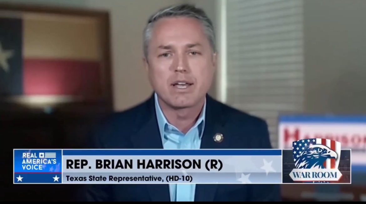 UnderhillVicky's tweet image. Texans need BRIAN HARRISON to be SPEAKER OF THE TEXAS HOUSE !!