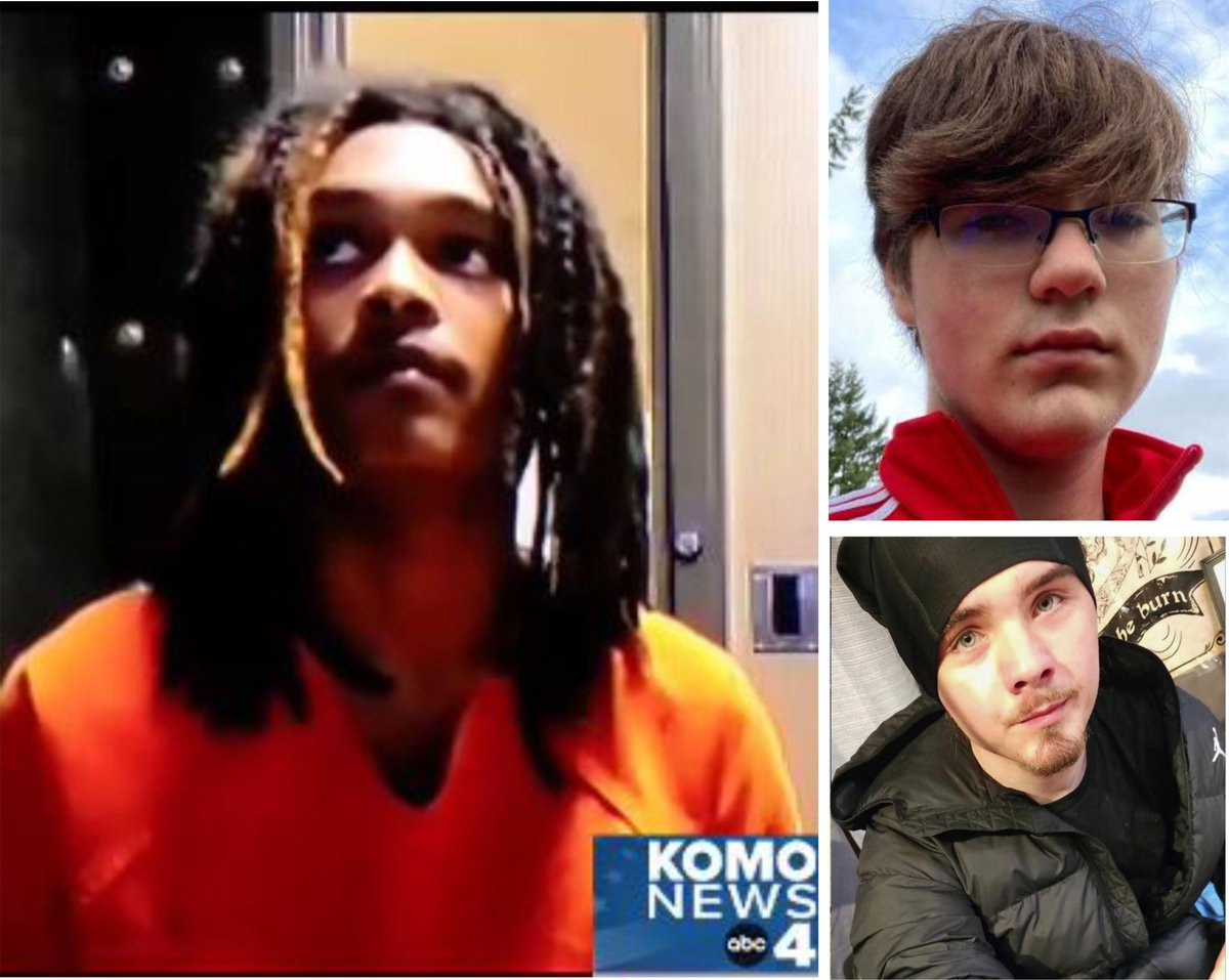 NatCon2022's tweet image. Two brothers slaughtered by gunman with a Glock switch in Lacey, WA. Twenty-six rounds fired.

Police say Trequanne Wilson-Mason, 20, killed Deven Borgen, 17, and Alexander Borgen, 16.

Local media says the motive was mistaken identity and that he feels really bad about it.