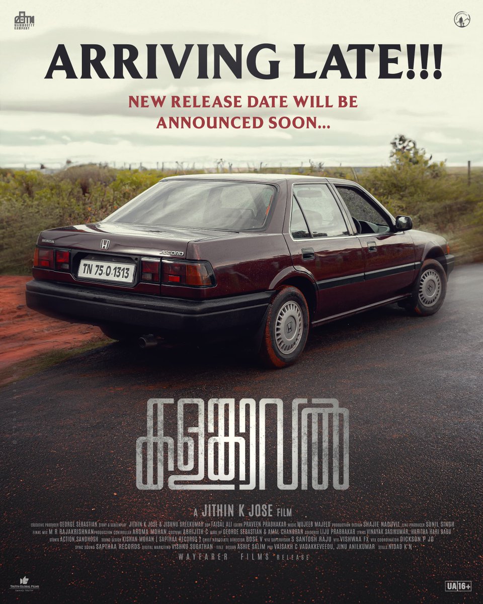 MKampanyOffl's tweet image. Delayed, NOT Diminished. We hear you... The wait is noted. The Venom Beneath Will Arrive Soon !!

#Kalamkaval Release Postponed , New Release Date will be Announced Soon !!

#Mammootty #Vinayakan #MammoottyKampany #JithinKJose #WayfarerFilms #SamadTruth #TruthGlobalFilms…