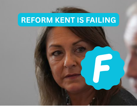 reformexposed's tweet photo. Kent council report £46.5m overspend following Reform takeover
https://t.co/M2B4U0ioLC https://t.co/HkuhFMguis