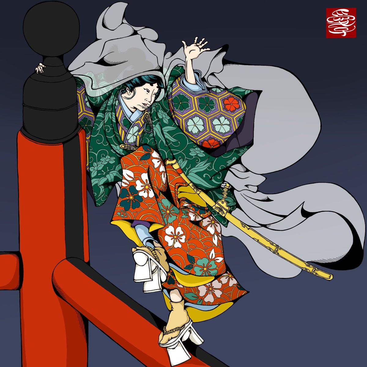 luvxcoxjp87's tweet photo. "NEO SAMURAI 01" has descended! The ultimate cool fusion of traditional Ukiyo-e and modern art. Must-buy! 🚨 LIMITED PRICE for 1 week only!
https://t.co/jD4P9poCoQ
#NEOSAMURAI #Ukiyoe #NFT #SamuraiArt #CoolJapan #nftcollectors https://t.co/AVZMB8NVDz
