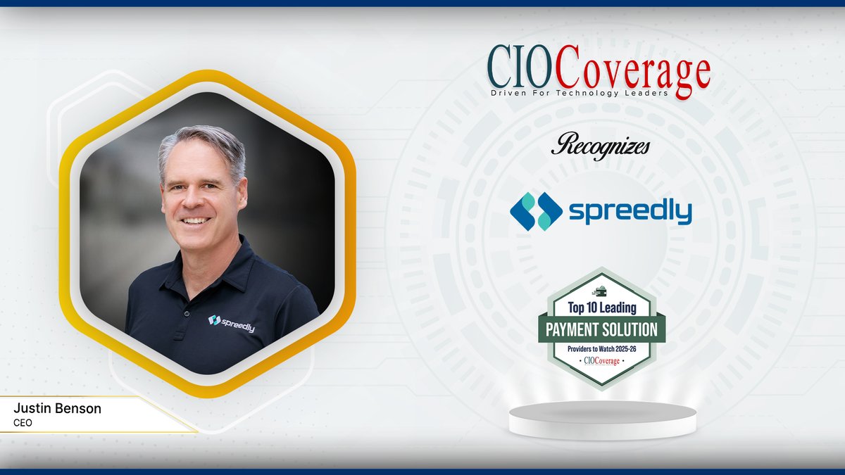CioCoverage's tweet image. Front-Running the Future of Payments — Spreedly Takes the Spotlight in Our Cover Story of the Top 10 Payment Solution Providers 2025-26

Featuring Justin Benson, CEO

Read here: ciocoverage.com/spreedly-globa…

#ciocoverage #NewEditionAlert #PaymentSolutions #FintechInnovation