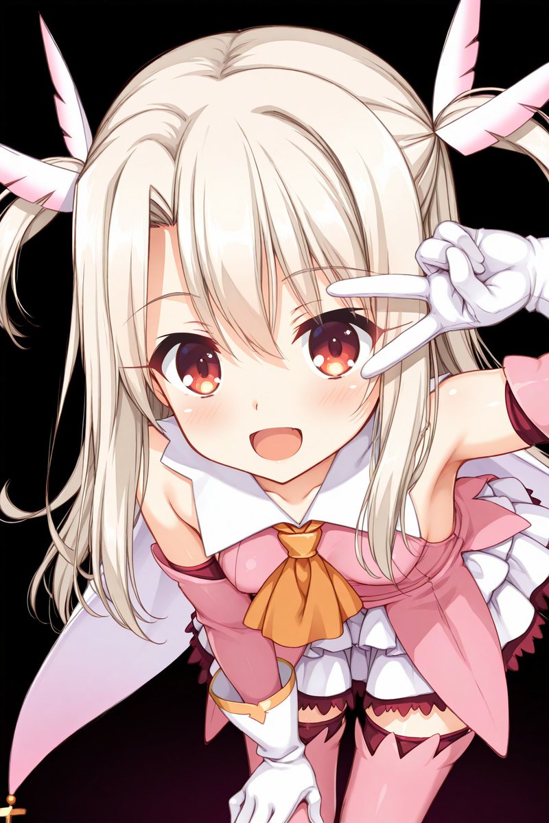 Chikohan_ex's tweet image. ぴーすイリヤ
#Fate #FGO #イリヤスフィール・フォン・アインツベルン