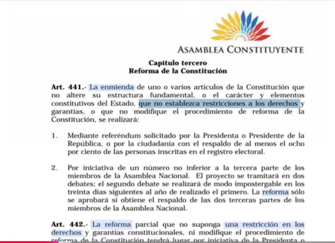 DrRobertoLopez2's tweet image. Es decir que …¿ya nos dimos por vencidos, aceptando sumisamente que -como no se puede reformar la Constitución en la Asamblea para q los asesinos se queden en la cárcel, pues está prohibido RESTRINGIR su derecho a medidas alternativas a la prisión- NO EXISTE OTRA SALIDA? Pues NO…