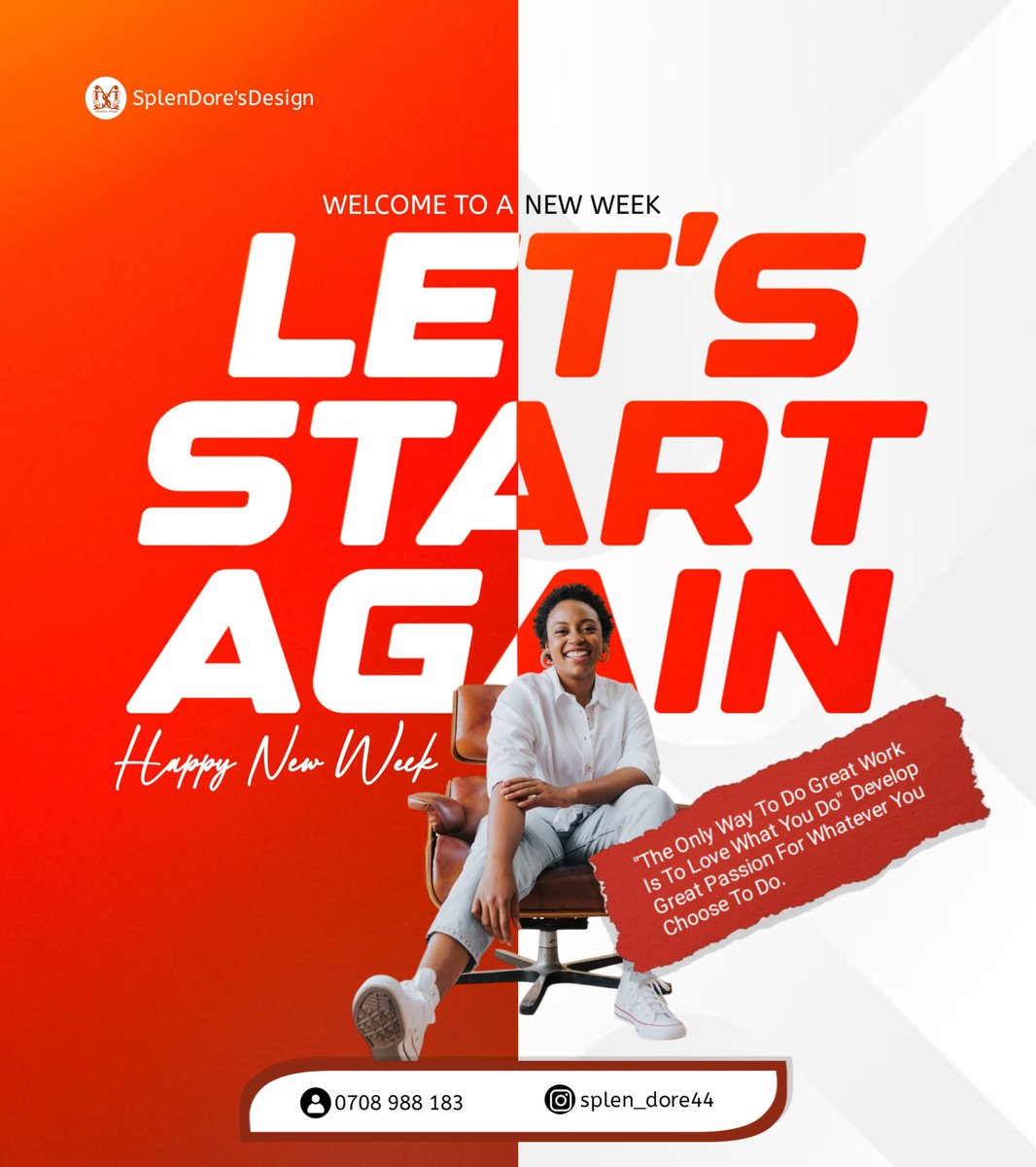 chibuik2424's tweet image. Started a challenge with my GDW 3.0 Candidates and here are a few of the Day 1 designs (A new week flyer)

#DesignInspiration #DesignCommunity #designtutorials #Designship2025