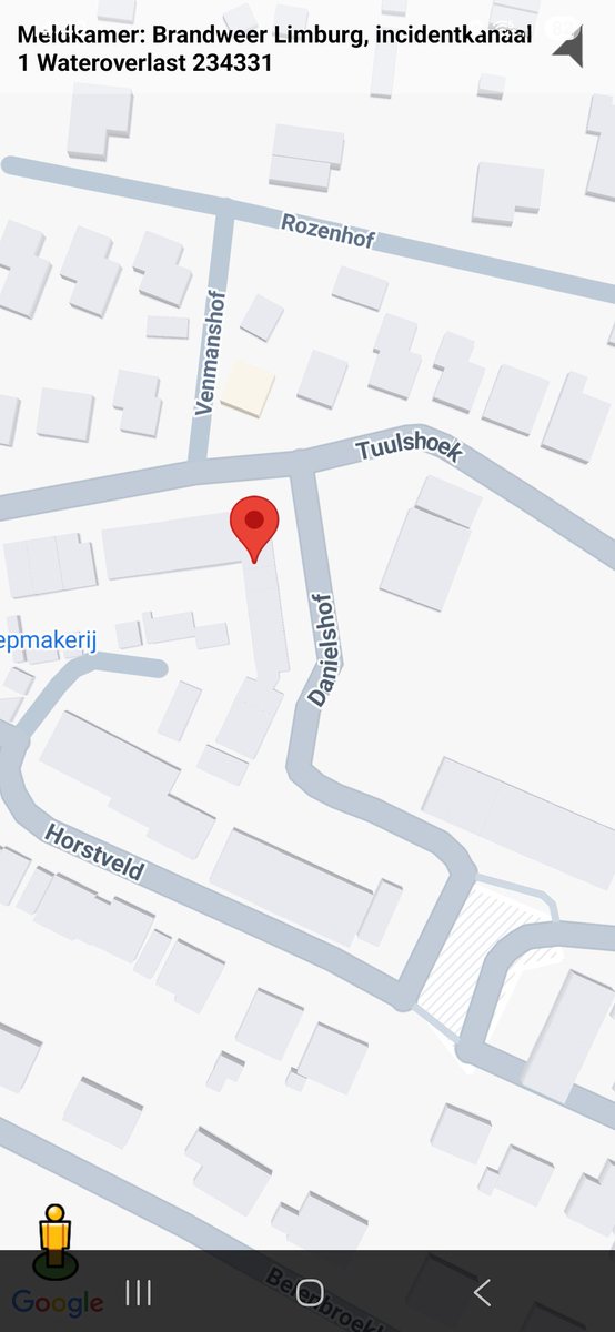 Wateroverlast in Heythuysen