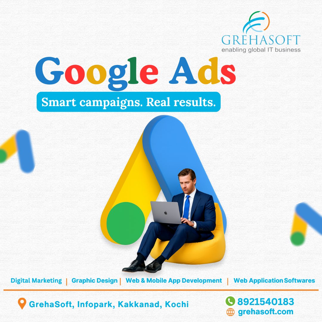 grehasoft's tweet image. Ready for real results? Grehasoft’s Google Ads strategies put your brand exactly where your audience is searching.
.
.
Visit our website to learn more: grehasoft.com

#Grehasoft #websitedevelopment #branding #seo #googleads #digitalmarketing #kochi #kerala