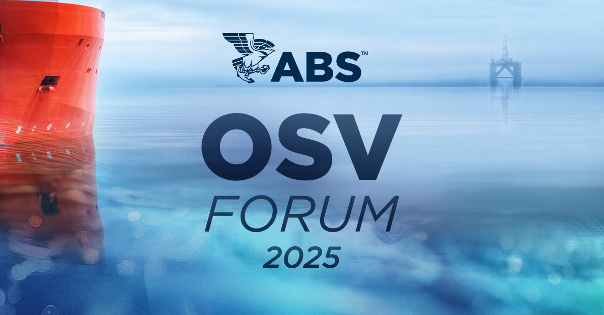 Join us in New Orleans for the 𝗔𝗕𝗦 𝗢𝗦𝗩 𝗙𝗼𝗿𝘂𝗺 on Tuesday, December 2, at The Royal Sonesta. This is a must-attend industry meet-up before the International <a href="/WorkBoat/">WorkBoat</a> Show.

Register now at no cost and join the conversation:
ww2.eagle.org/en/interactive…

This event will