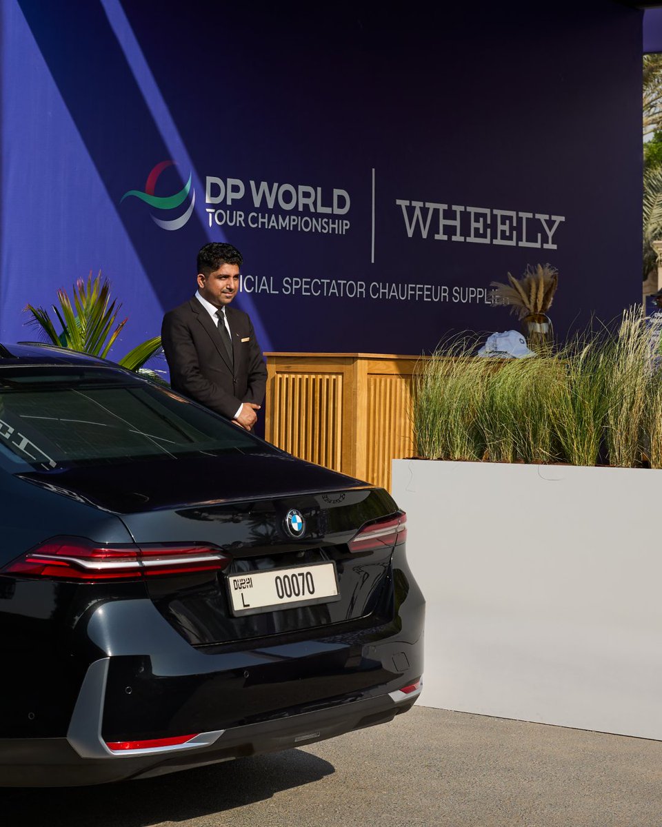 Wheely was honoured to serve as the Official Spectator Chauffeur Supplier for the 2025 DP World Tour Championship — the Rolex Series finale at Jumeirah Golf Estates.

We offered private, refined journeys and unparalleled access to the venue, saving guests' time.