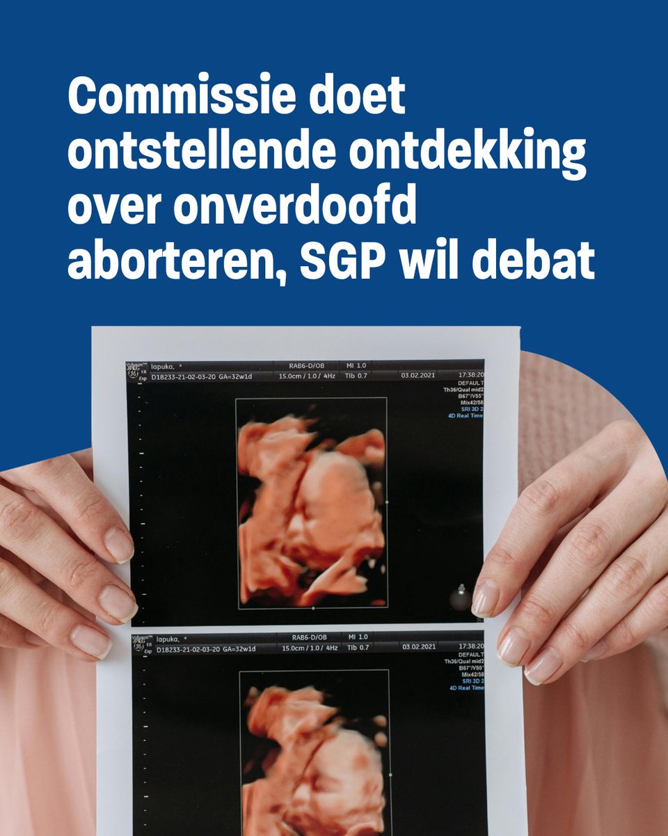 SGPnieuws's tweet image. “In Nederland worden er ongeboren kinderen van boven de 24 weken onverdoofd geaborteerd, terwijl ze volgens de wetenschap al pijn kunnen ervaren. Ontstellend!”💔

-  ⁠SGP’er @djhvandijk stelt Kamervragen en wil een breed debat over onverdoofd aborteren.

🔗…