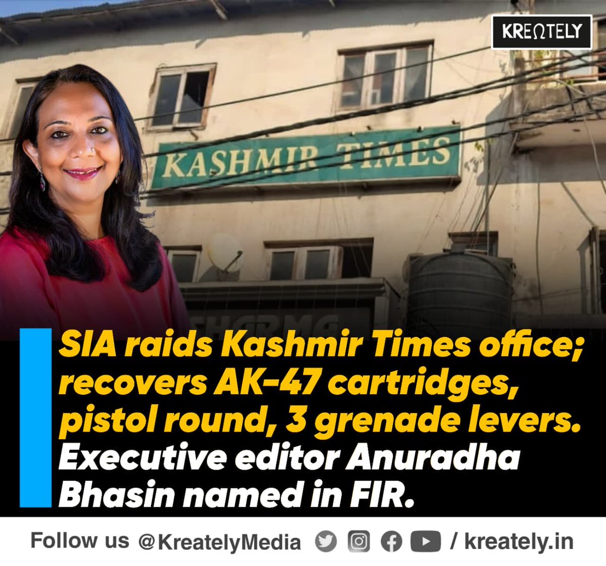 KreatelyMedia's tweet image. 🔸Ved Bhasin &amp;amp; Anuradha Bhasin are terrorists for us

🔥