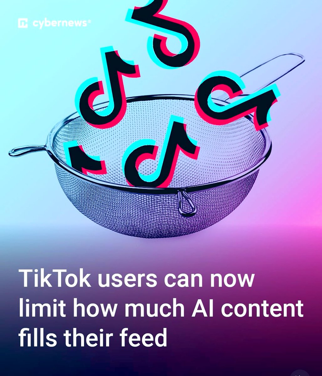 PankajPachauri's tweet image. Tik Tok is putting pressure on US #bigtech platforms to make AI feeds a choice and not mandatory. 

Do you agree with the move?

Yes - 🔂 repost
No - 🎤 comment