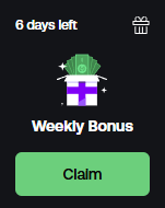 septonasol's tweet image. WEEKLY IS OUT ON @shufflecom !

Guess my weekly bonus and get a tip 🫢

I will DOUBLE your Weekly every single week:
shuffle.com/?r=Septona

Like and Retweet good luck 💙