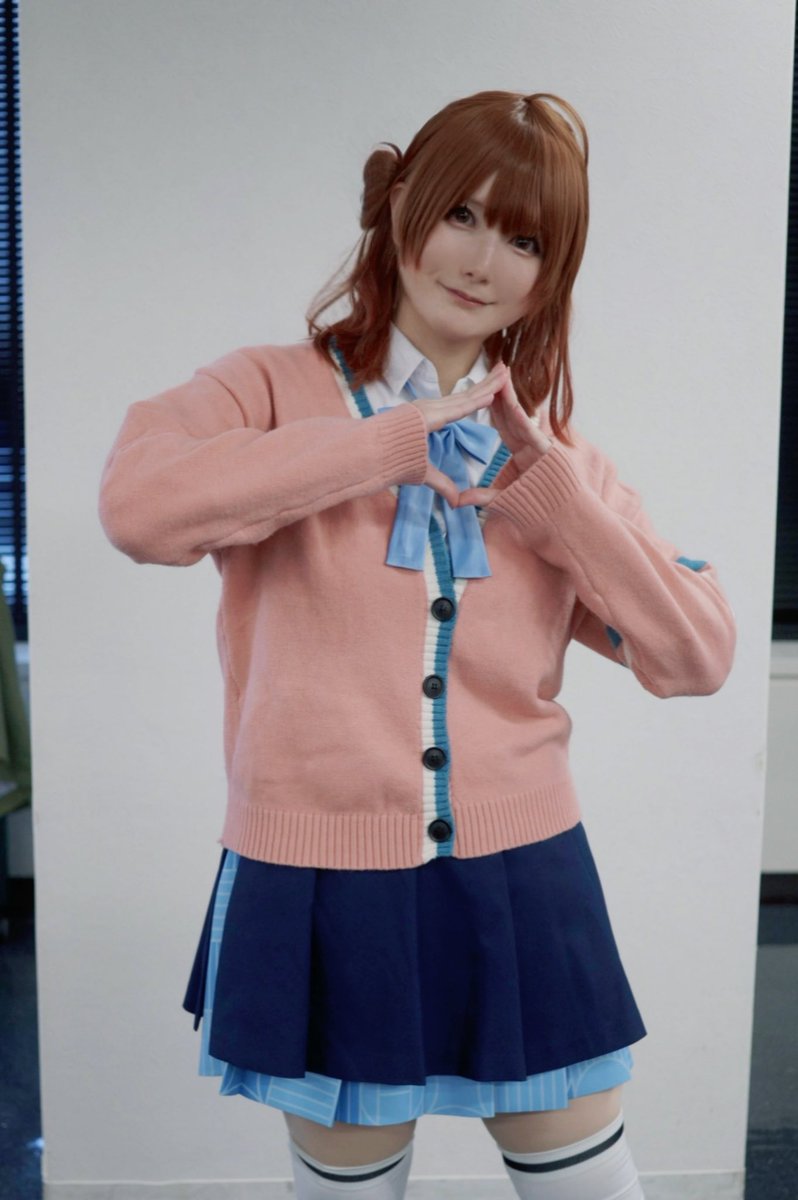 ⚠︎コスプレ 学園アイドルマスター 花海 佑芽🍙✌️ #GSF02