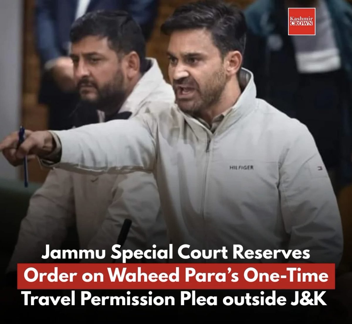 This is brazen injustice. An elected MLA <a href="/parawahid/">Waheed Para</a> is being denied the basic freedom to travel within his own country over baseless motivated charges.

Demanding the immediate withdrawal of every unjust restriction imposed on his movement.