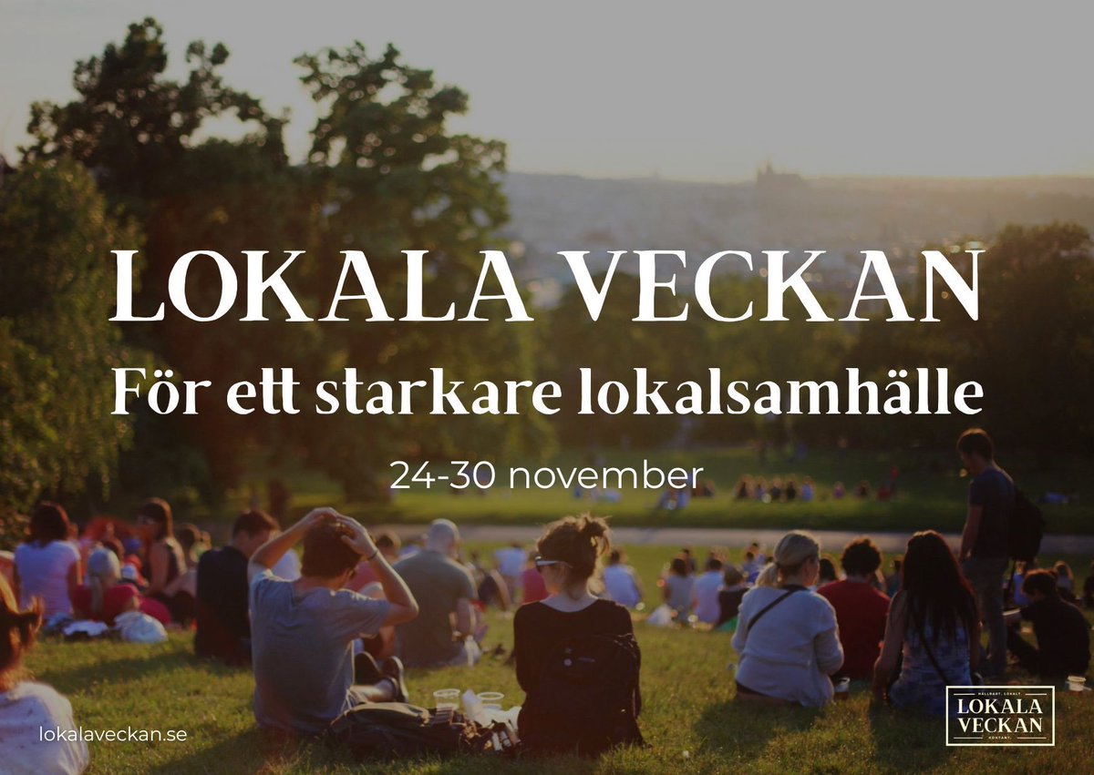 Black Week = 3,3 miljoner paket till Sverige.
Upp till 60% returneras.
Lokala butiker dör – storbolagen tjänar.
Dags för en motrörelse: Lokala veckan 24–30 nov. #Lokalaveckan
👉 lokalaveckan.se