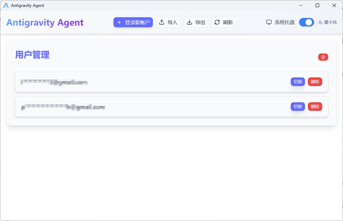 Meus amigos são muito rápidos!
O Google Antigravity é um aplicativo para alternar entre contas e resolver o problema d