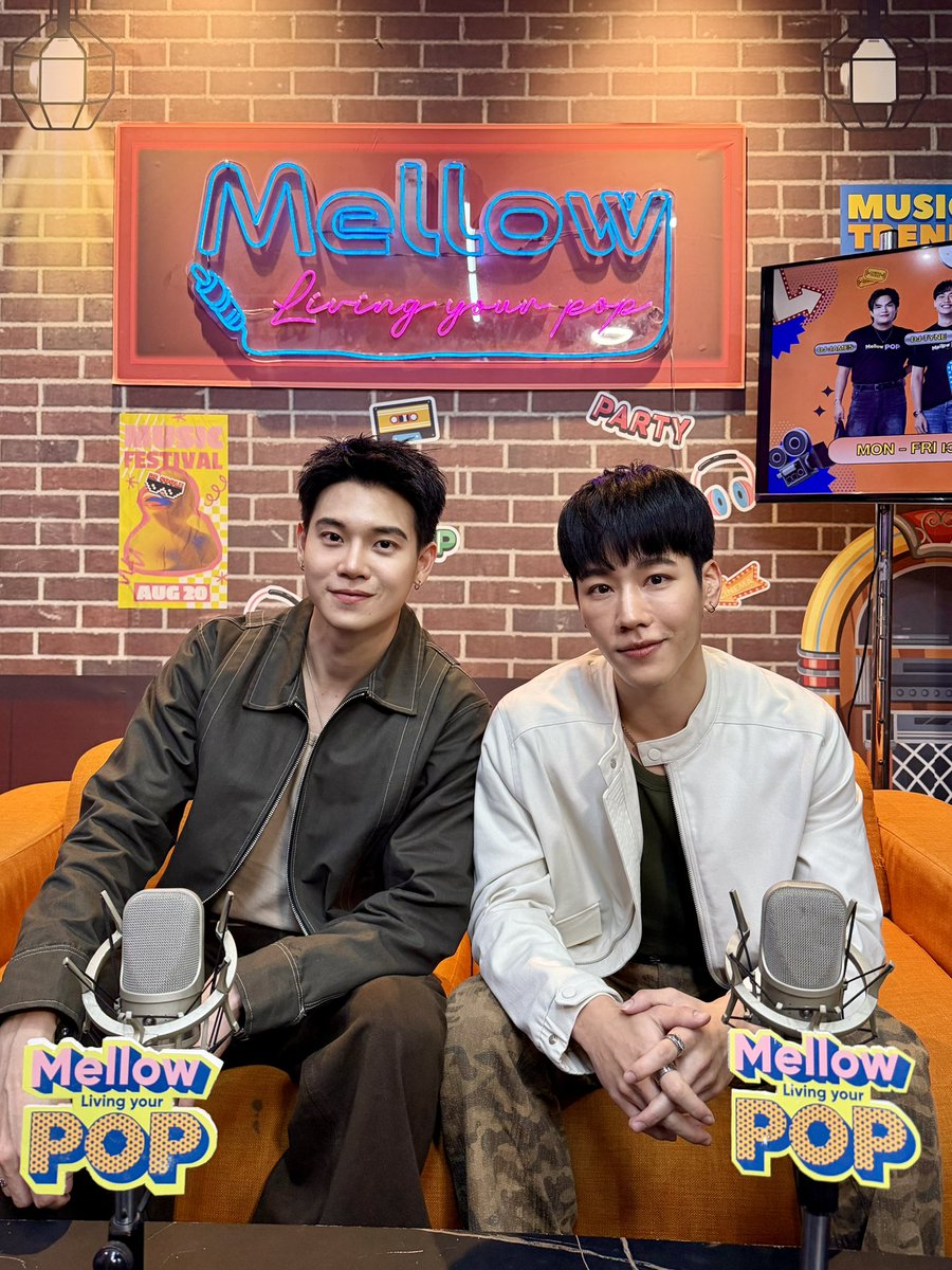 argentis_th's tweet image. ขอฝาก “รักทุกตอน” ไว้ในแก้วหูทุกคนด้วยนะคร้าบ

#เดินสายรักทุกตอน
#MellowPOPxYinWar
