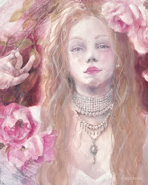 楽園(部分) #不透明水彩