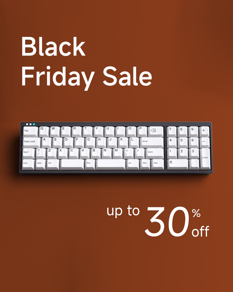 WindStudio_'s tweet photo. 🎉Black Friday Deals Are Live! 🎉
Nov 20–30
✨30% OFF — Wind X80 Classic &amp; Hola / Hola Mini Keyboards
Wind X80 Classic — Get it for as low as $171
Hola / Hola Mini — Get it for as low as $111
🔥 The best deals of the year — don’t miss out!
Check this link: https://t.co/n4fMtDScZ8 https://t.co/MCcVrp1TrK