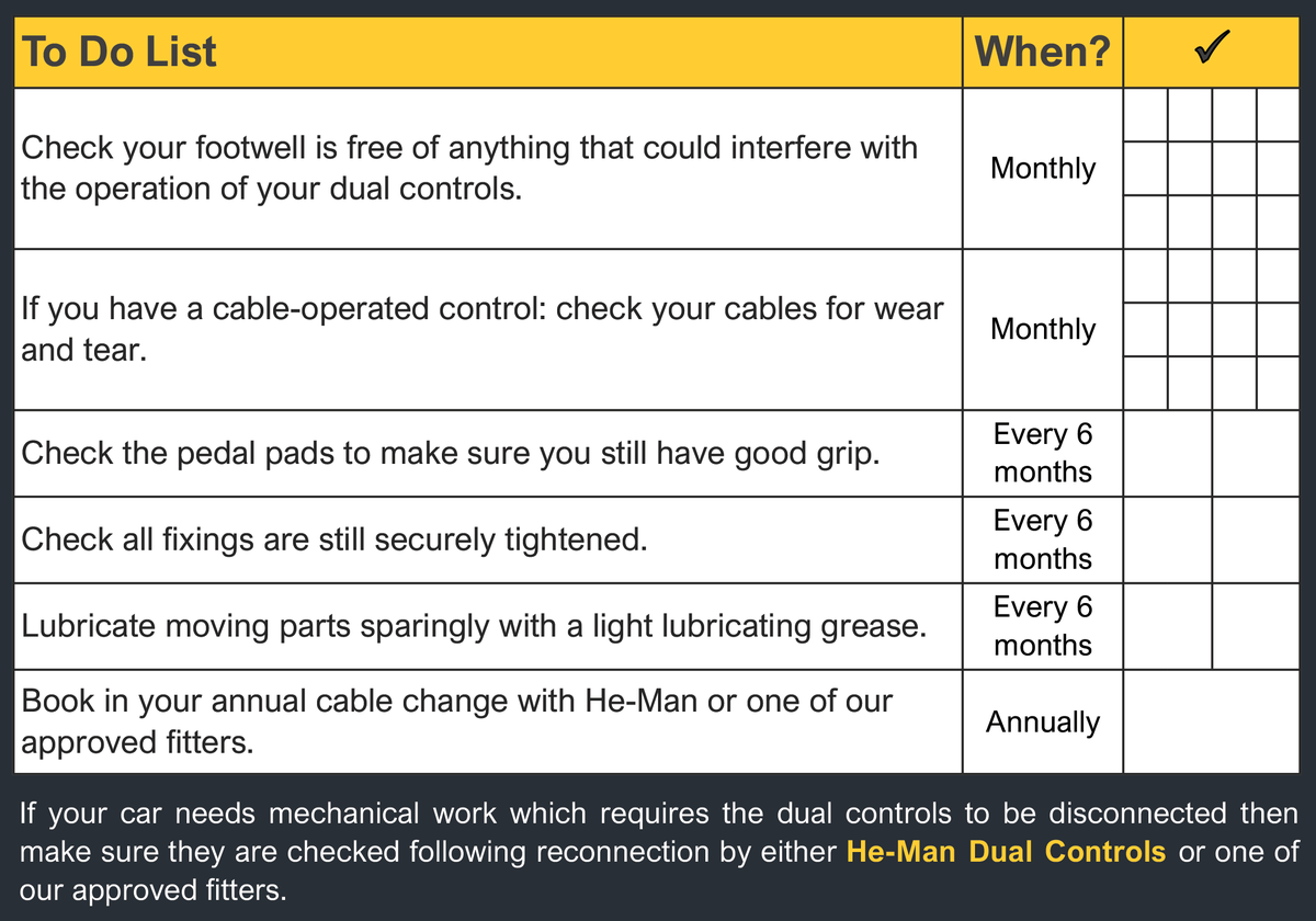 This #RoadSafetyWeek, remember that your dual controls are a crucial component in making your vehicle safe for you, your pupils and everyone else using the road.