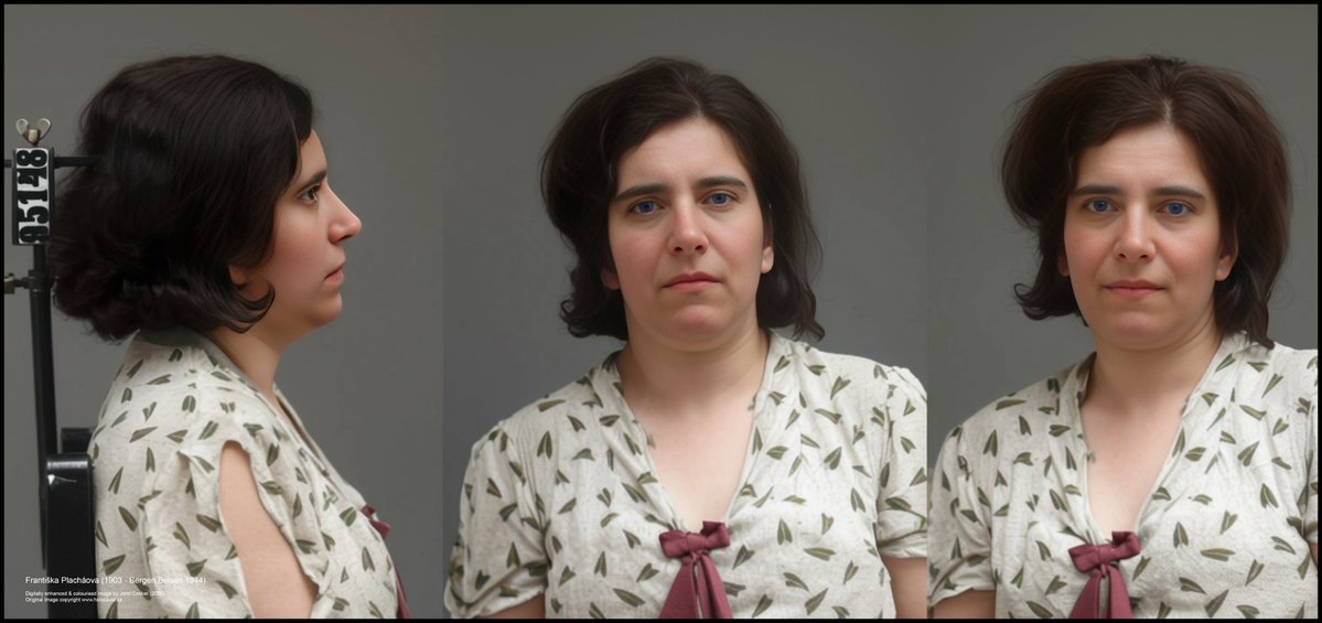 On this day in 1903, a Czech Jewish woman was born. On the 17 May 1944 she was deported to Theresienstadt and on the 1 Jul 1944 to Bergen-Belsen where she perished. Her name was Františka Placháova