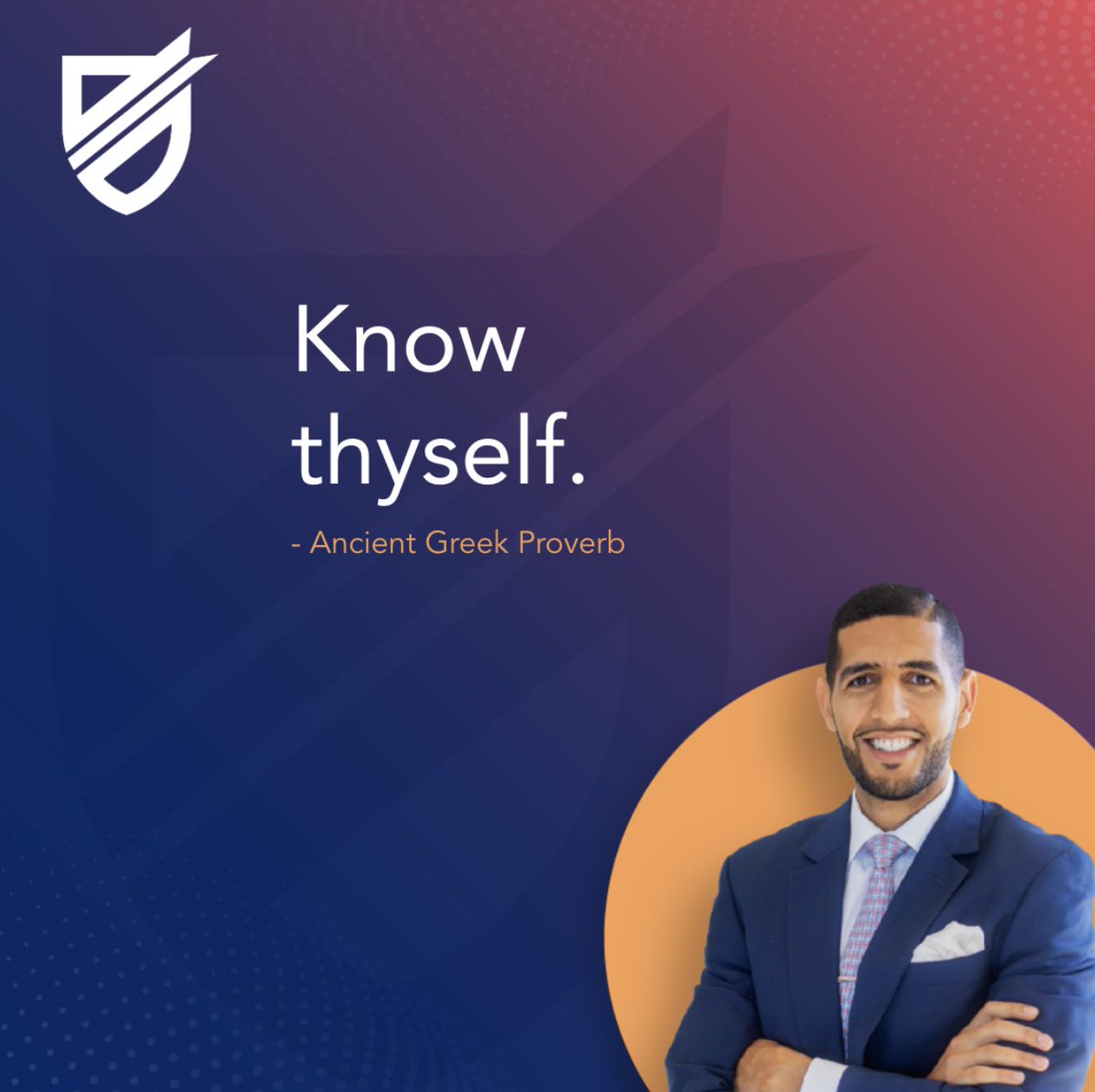 Knowing who you are brings clarity to every choice you make. 🧭 

Get after it! 💪🏽