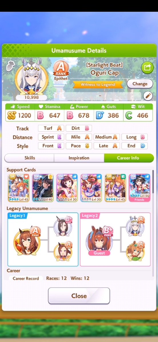 astronautabdul's tweet image. Hasil training #oguricap dapat poten juga di #unitycup. Dan spark stamina mile. #umamusume #vivoX300Series #CameraKings #Blueming24thJunseo #PerubahanNyataTanahPapua #PUSH_BACK #หลังออมปฏิทินช่อง3ปี2569 #MelodyOfSecrets #unity #cup #indonesia #viral #tren #trend #trending #indo 1