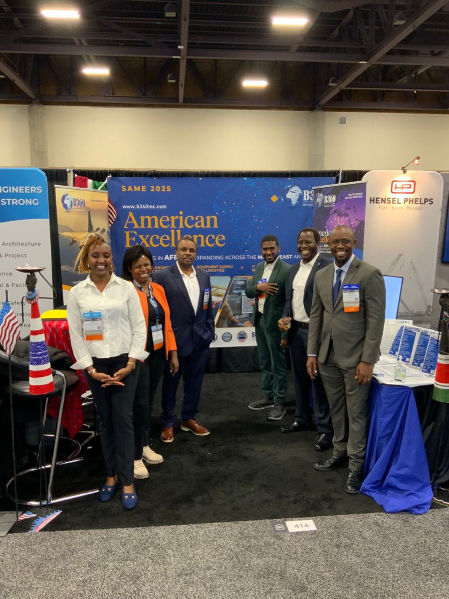 BizSolutions360's tweet image. B360 is live at #SAMESBC2025 Booth 414 - connecting with agencies, primes &amp;amp; mission partners. From AEC &amp;amp; logistics to mission-critical equipment, training &amp;amp; IT/cyber, we’re a trusted 8(a) partner for DoD, DoS/OBO, USACE, USAID &amp;amp; FMS. #AmericanExcellence #Booth414 #8aContractors