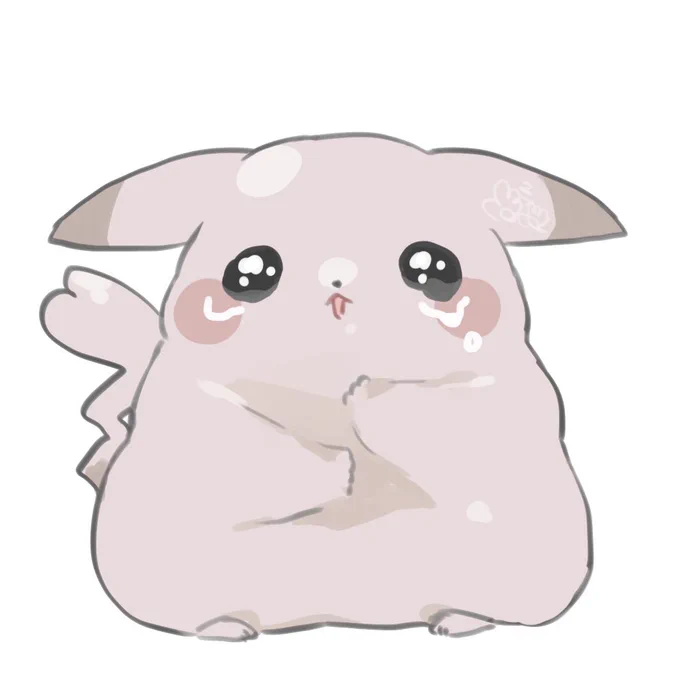 うすいろピカチュウ「体も…すごくもちもちしてますわ…!」