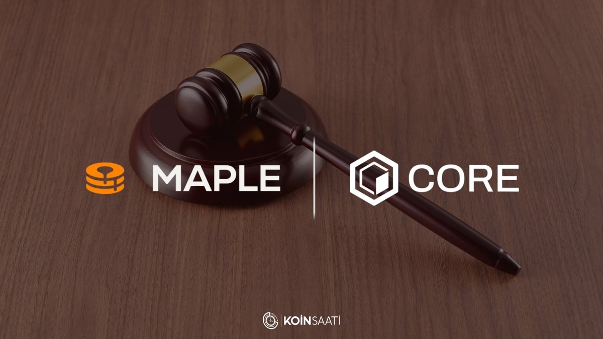 KoinSaati's tweet image. 🧑‍⚖️ #CoreFoundation, Cayman Adaları Yüksek Mahkemesi’nden #MapleFinance’e karşı ihtiyati tedbir kararı aldığını açıkladı. 

Kuruluş, 2025’in başlarından bu yana Maple’ın ortak çalışmalar sırasında edinilen gizli bilgileri kullanarak rakip bir ürün geliştirdiğini ve böylece 24…