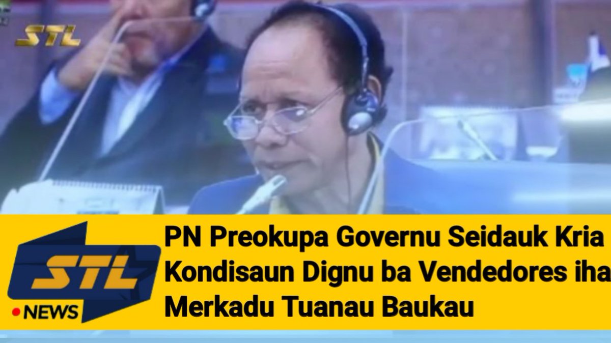 STLTimorLeste's tweet image. PN Preokupa Governu Seidauk Kria Kondisaun Dignu ba Vendedores iha Merkadu Tuanau Baukau
youtu.be/WdVRCs2cKNY?si…

* Subskreve STL Iha Youtube: youtube.com/@STLTimorLeste

Online: stltimorleste.com

Media Sosial:
* Facebook: facebook.com/stltimorleste/

#SuaraTimorLorosae #STL