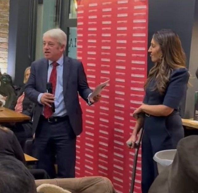 John Bercow, supposedly suspended from the Labour Party, doing a fundraiser for <a href="/DrRosena/">Dr Rosena</a> Allin-Khan. He really wants that peerage.