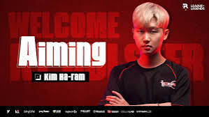 PavaR_21's tweet image. [Official] Welcome Aiming

kt Rolster has signed Aiming for the 2026 season.
We look forward to the strength and stability he will bring with his extensive experience.
Please give your warm support to Aiming.