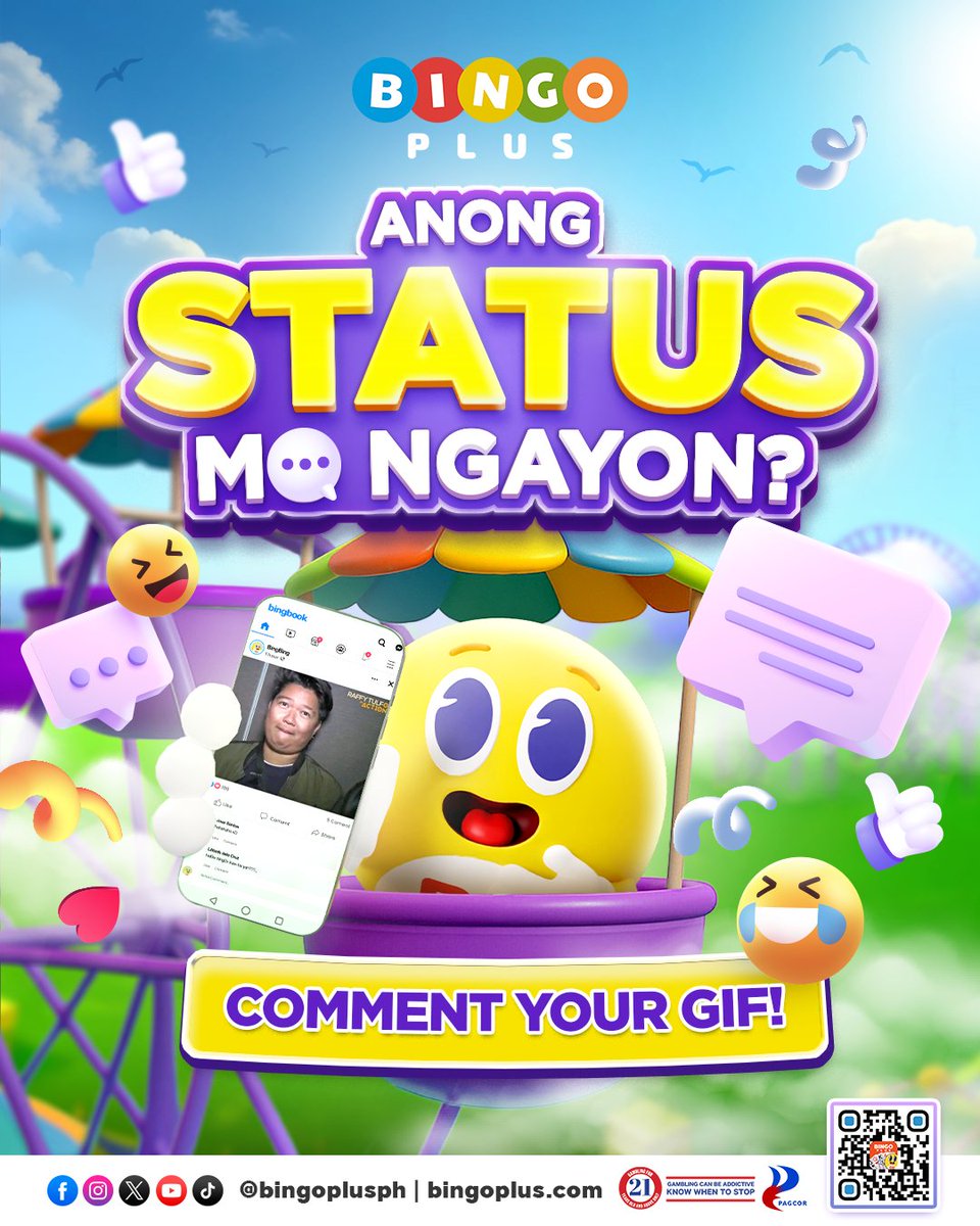 Bingoplusph's tweet photo. COMMENT MO NA YAN, MARAMING MAKAKA-RELATE 🙋 https://t.co/dnI4gF7TIN