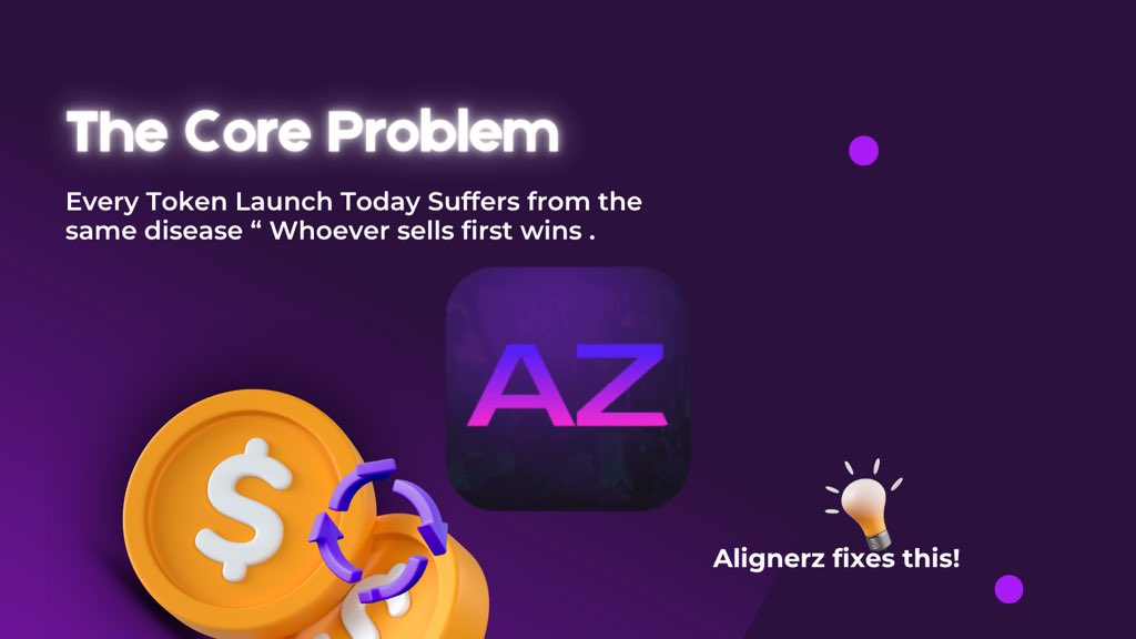 EkkotradesX's tweet image. There&apos;s a common disease infesting basically every token launch today,
“Whoever sells first wins.”

This is why early believers always become exit liquidity or what you call &quot;collateral damage&quot;

But @Alignerz_ fixes this systematically!
 
@wallchain #Alignerz_ #wallchain #web3…