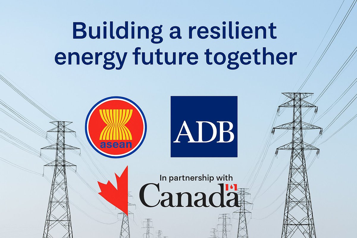 Canada partners with <a href="/ADB_HQ/">Asian Development Bank</a> on the ASEAN Power Grid!
Canada is contributing CAD 2 million towards the development of sustainable regional energy infrastructure in <a href="/ASEAN/">ASEAN</a>.