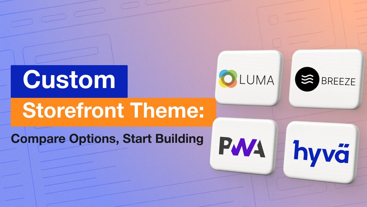mirasvit's tweet image. Picking a Magento 2 theme? We compare Luma, Blank, Hyvä, Breeze, and PWA, then show how to build a custom storefront, deploy static content, and launch safely.

👉 mirasvit.com/blog/magento-2…

#Mirasvit #Ecommerce #Magento2 #MagentoThemes