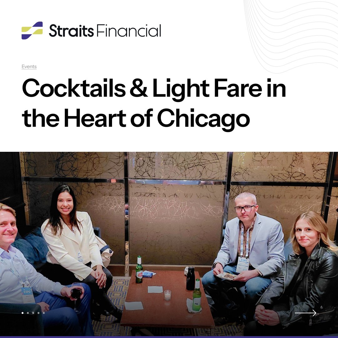 StraitsFinance's tweet image. Hosted by Straits Financial LLC, this event brought together industry peers for an evening of networking at the Sheraton Grand Chicago Riverwalk on Tuesday, 18th November 2025. 

#straitsfinancialgroup #networkingevent #SFLLC