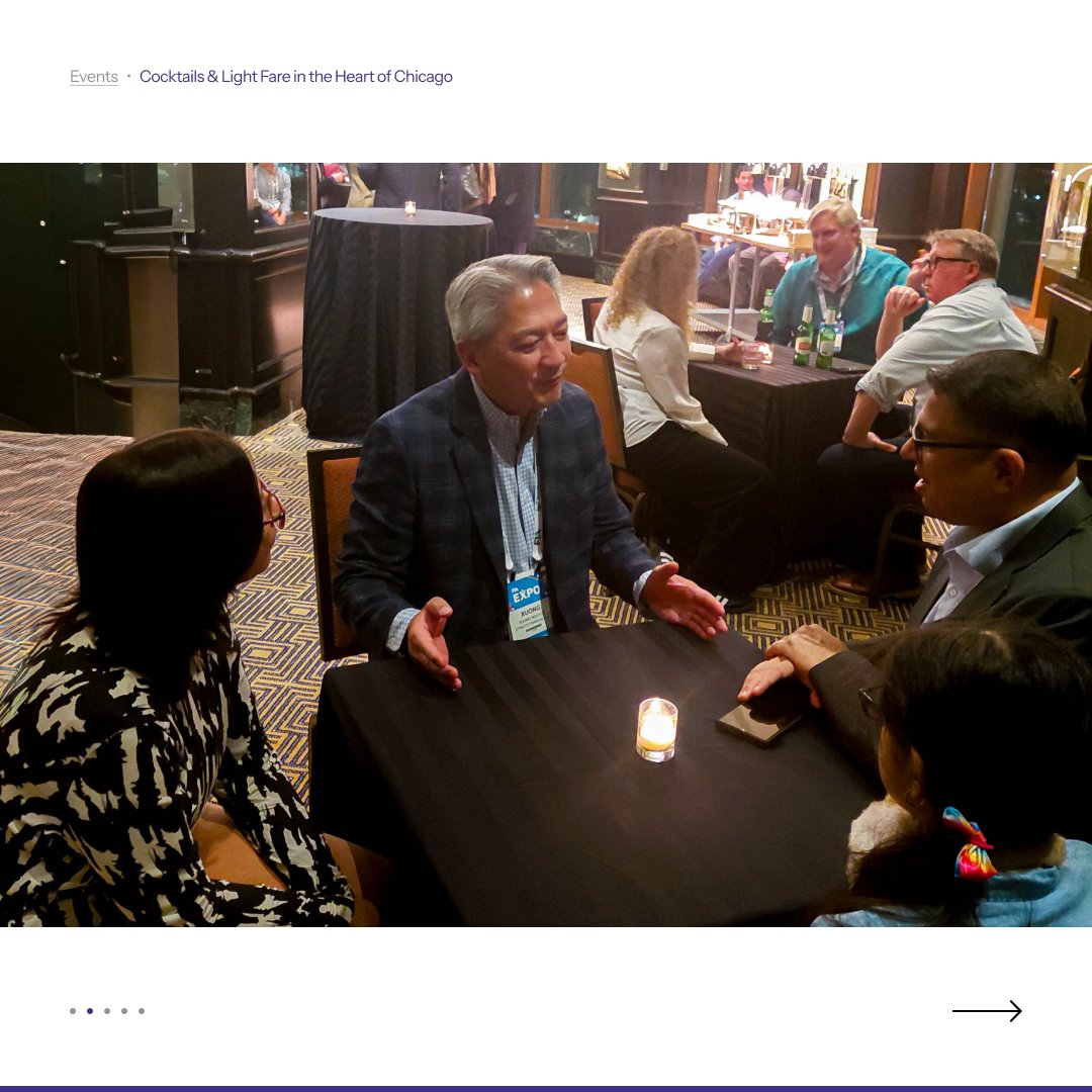 StraitsFinance's tweet image. Hosted by Straits Financial LLC, this event brought together industry peers for an evening of networking at the Sheraton Grand Chicago Riverwalk on Tuesday, 18th November 2025. 

#straitsfinancialgroup #networkingevent #SFLLC