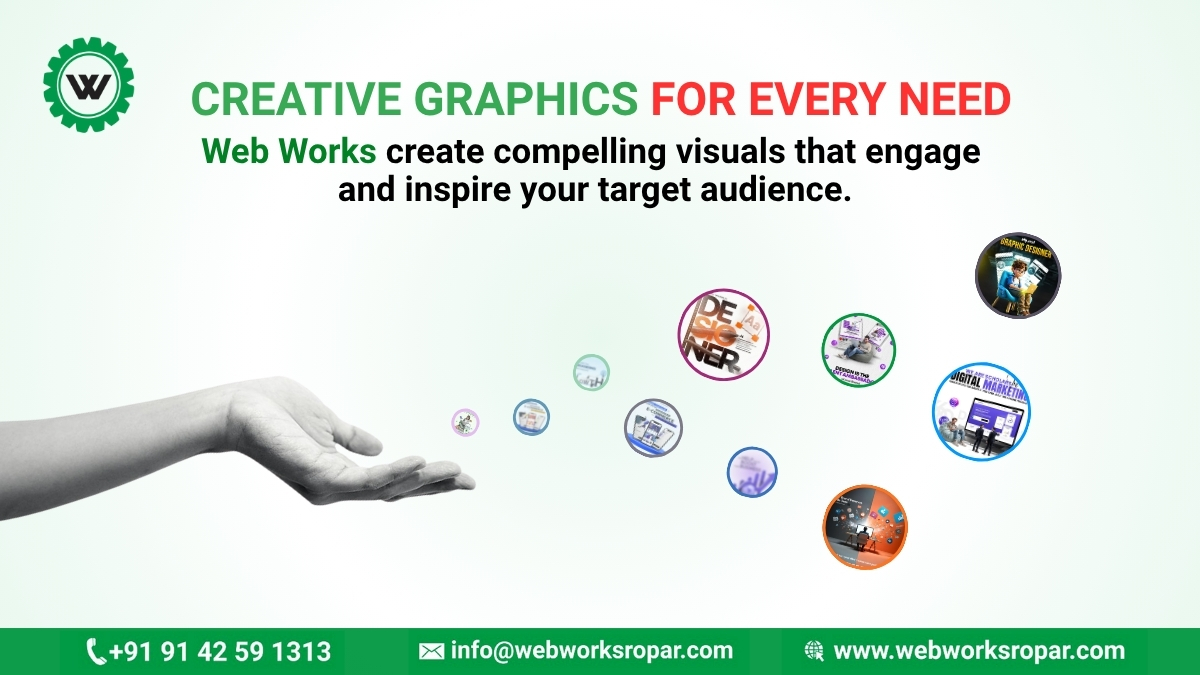 webworksropar's tweet image. Your ideas, our designs — Web Works brings them to life! 🎨
#Creative #GraphicDesigner #WebWorks