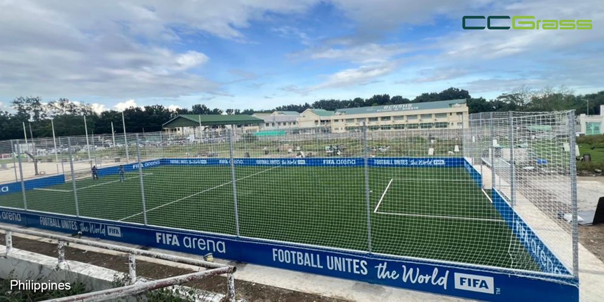 ⚽ Expanding the #FIFA Arena Project in the Philippines!
We’re proud to bring a LEAP non-infill turf pitch, providing safe, accessible, and durable football spaces for children and communities. 🌱🌏