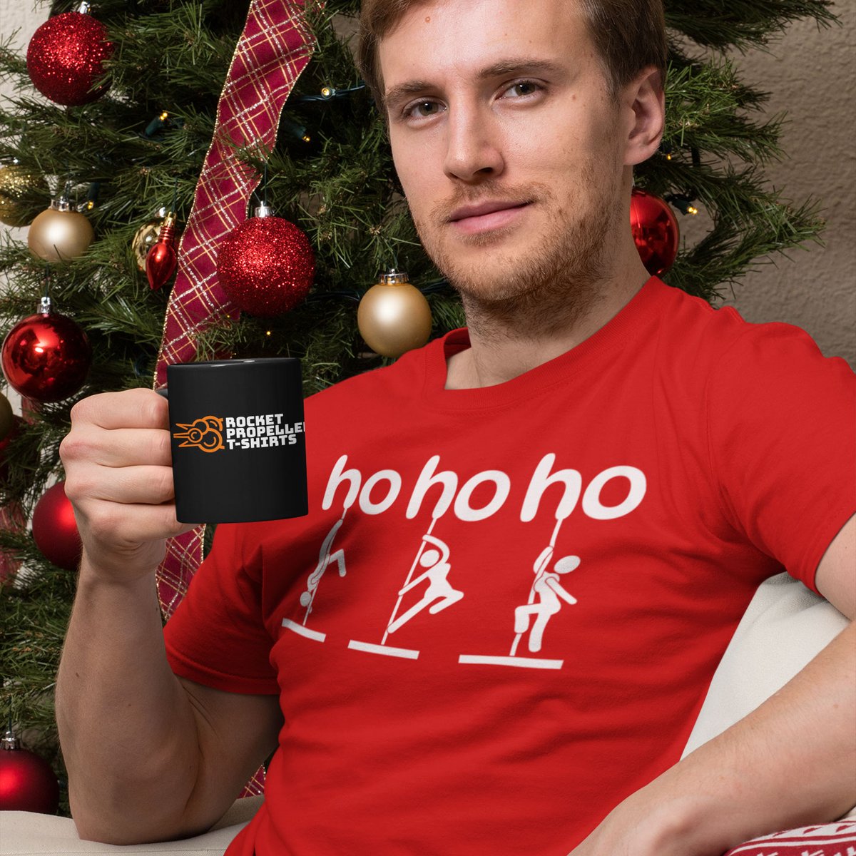 RocketPropelle7's tweet image. Santa’s not the only one working the poles this Christmas 😉🎄 Grab the Ho Ho Ho T-shirt and own the naughty list this year! 🎅 bit.ly/3X5jDJU #FunnyTshirts #ChristmasHumor #HoHoHo #XmasIdeas
