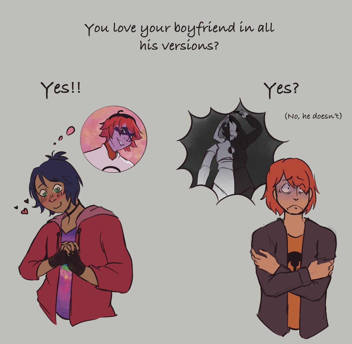 I don’t why but the HC of Nath having a trauma with Reverser has been in my mind all month.

#marcaniel