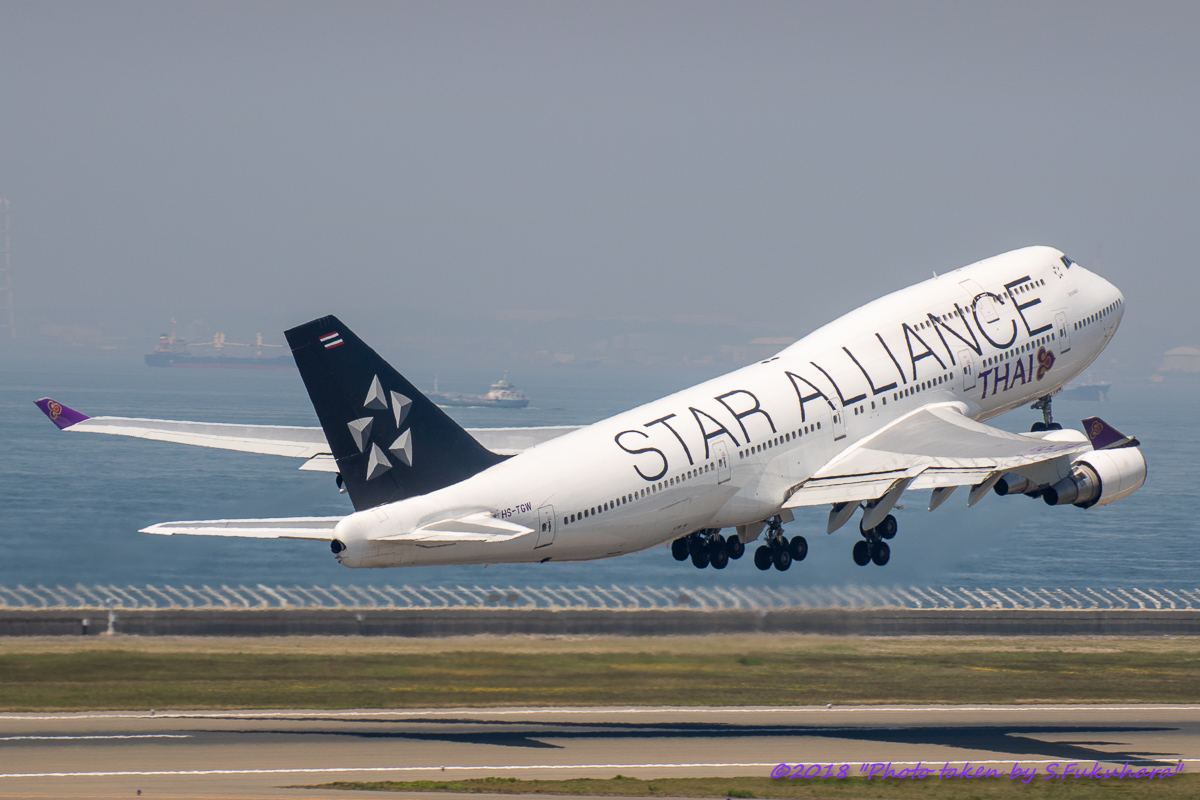 Tga380800's tweet image. Airline:Thai Airways International
Aircraft:B747-400
Locations:NGO
Date:28/04/2018
Remarks:Star Alliance Livery

#ThaiAirwaysInternational #タイ国際航空 #TG
#Boeing #B747 #B747400
#NGO #ChubuCentrairInternationalAirport #中部国際空港 #セントレア #RJGG
#飛行機好きな人と繋がりたい…